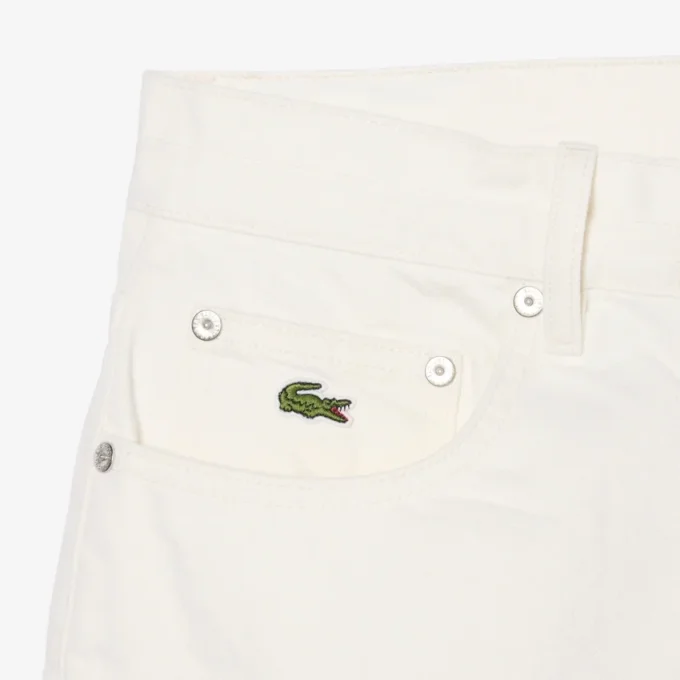 Pantalones cortos de denim de algodón