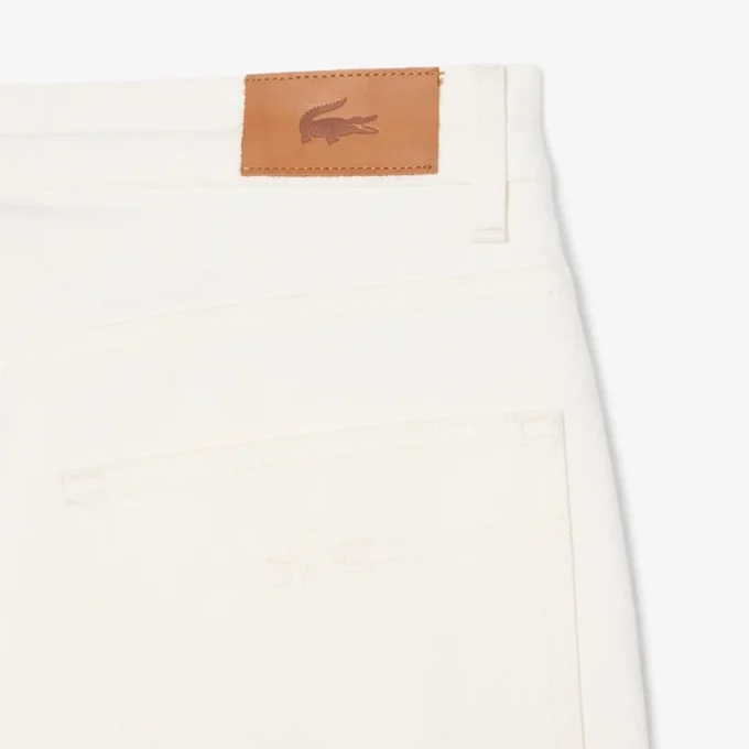 Pantalones cortos de denim de algodón
