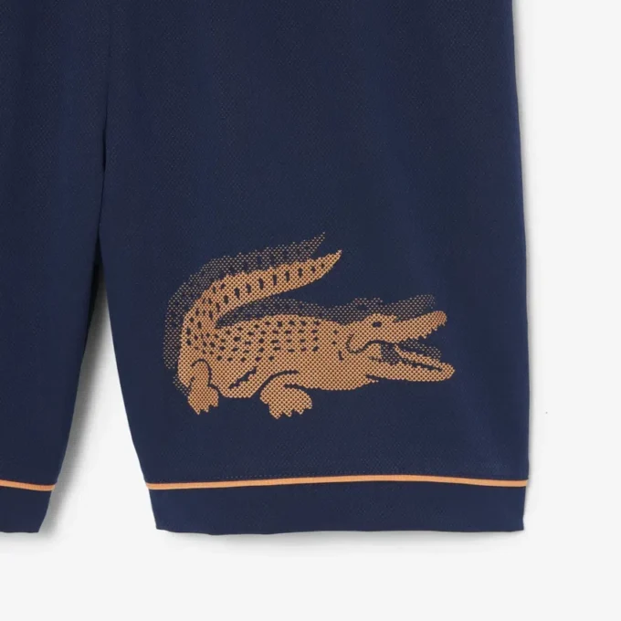Pantalones cortos de deporte a rayas