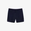 Pantalones cortos de deporte para hombres, corte holgado, con forro