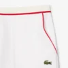 Pantalones cortos de doble cara con ribete en contraste y corte regular