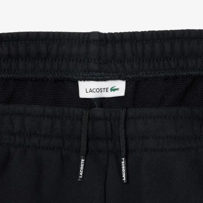 Pantalones cortos de felpa con bloques de color