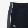 Pantalones cortos de felpa con bloques de color
