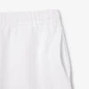 Pantalones cortos de felpa con bordado de texto para hombre, corte regular
