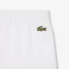 Pantalones cortos de felpa con bordado de texto para hombre, corte regular