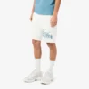 Pantalones cortos de felpa de algodón con estampado gráfico para hombre