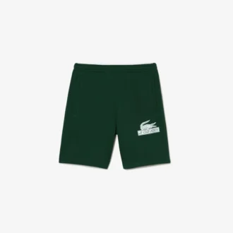 Pantalones cortos de felpa de algodón orgánico sin cepillar para hombre
