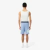 Pantalones cortos de felpa de corte recto para estar por casa