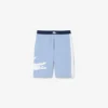 Pantalones cortos de felpa de corte recto para estar por casa