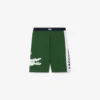 Pantalones cortos de felpa de corte recto para estar por casa