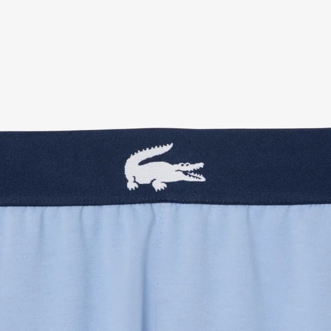 Pantalones cortos de felpa de corte recto para estar por casa