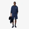 Pantalones cortos de felpa de corte recto para hombre