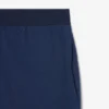 Pantalones cortos de felpa de corte recto para hombre