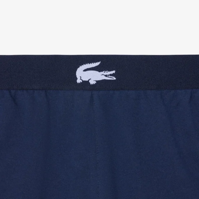 Pantalones cortos de felpa de corte recto para hombre