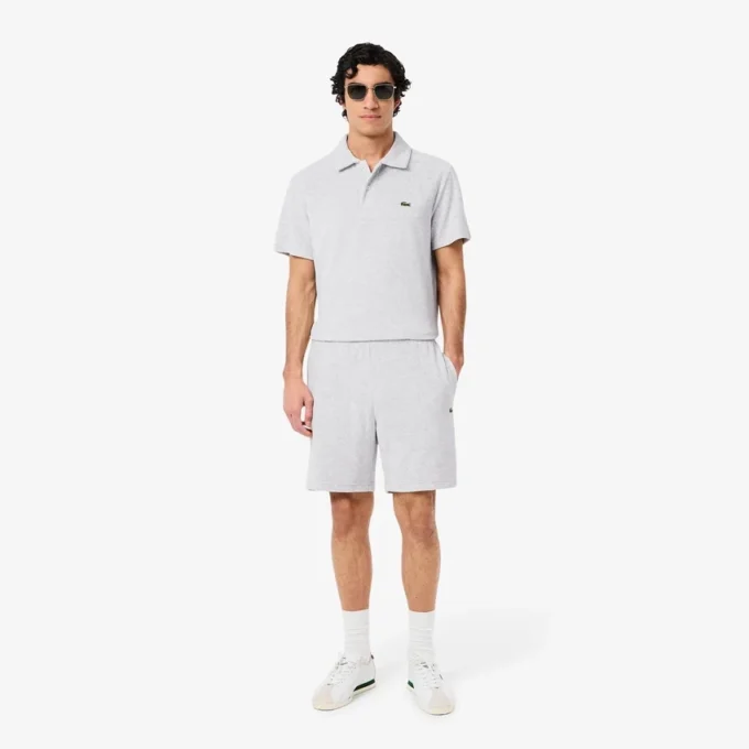 Pantalones cortos de felpa para hombre