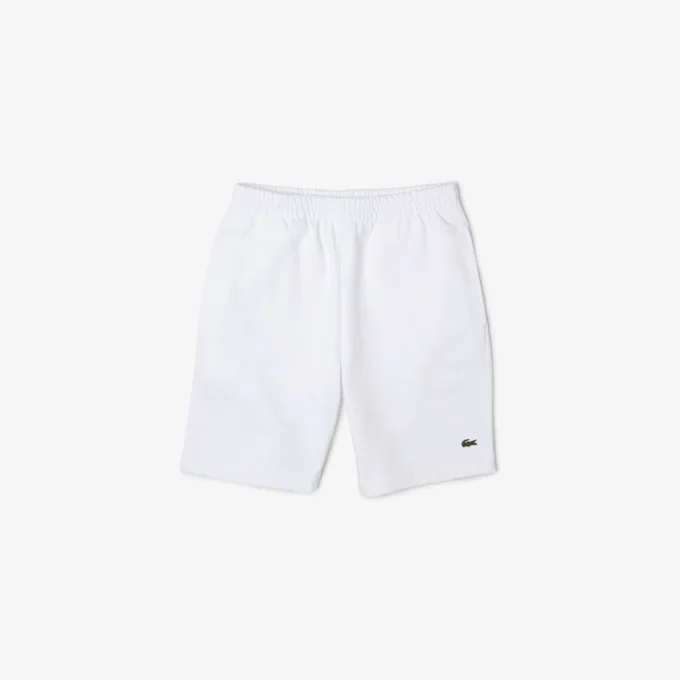 Pantalones cortos de forro polar de corte regular para hombre