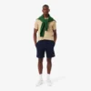 Pantalones cortos de forro polar de corte regular para hombre