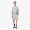 Pantalones cortos de forro polar de corte regular para hombre