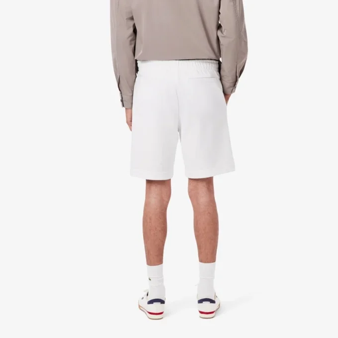 Pantalones cortos de forro polar de corte regular para hombre