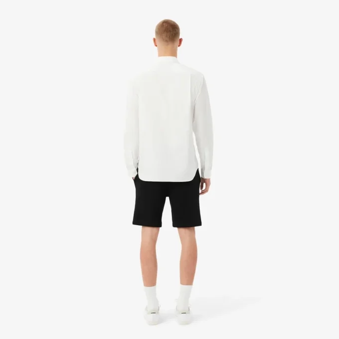 Pantalones cortos de forro polar de corte regular para hombre