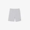 Pantalones cortos de forro polar de corte regular para hombre