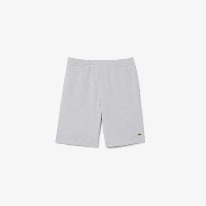 Pantalones cortos de forro polar de corte regular para hombre
