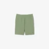 Pantalones cortos de forro polar de corte regular para hombre