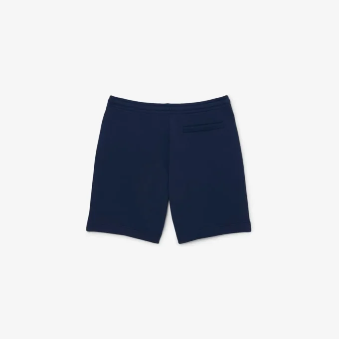 Pantalones cortos de forro polar de corte regular para hombre