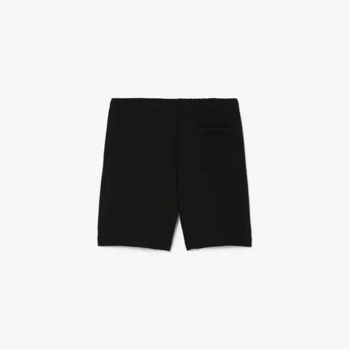 Pantalones cortos de forro polar de corte regular para hombre