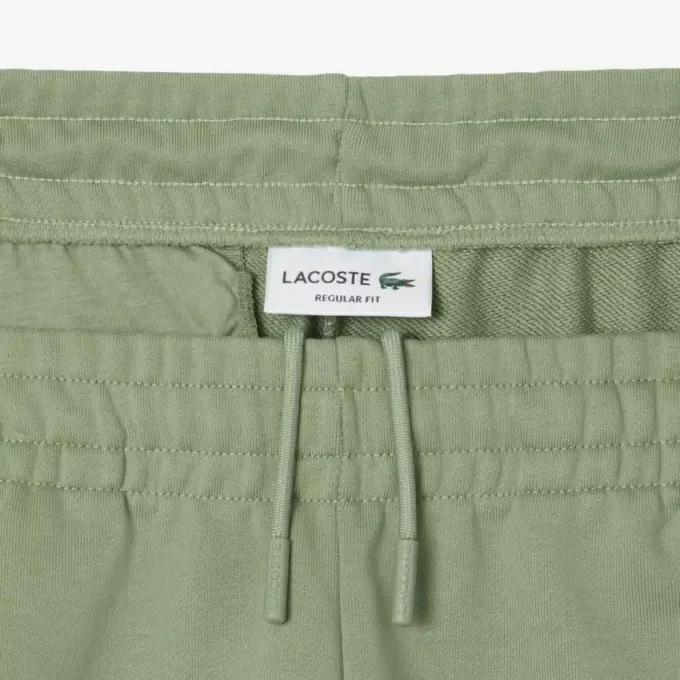 Pantalones cortos de forro polar de corte regular para hombre