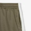 Pantalones cortos de jersey satinado con rayas Pointelle para mujer