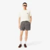 Pantalones cortos de mezcla de algodón estampados de corte holgado