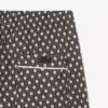 Pantalones cortos de mezcla de algodón estampados de corte holgado