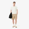 Pantalones cortos de mezcla de lana de corte regular para hombre