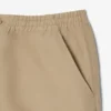 Pantalones cortos de mezcla de lana de corte regular para hombre