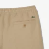 Pantalones cortos de mezcla de lana de corte regular para hombre