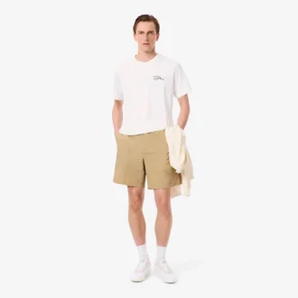 Pantalones cortos de nylon repelentes al agua y resistentes al viento para hombre
