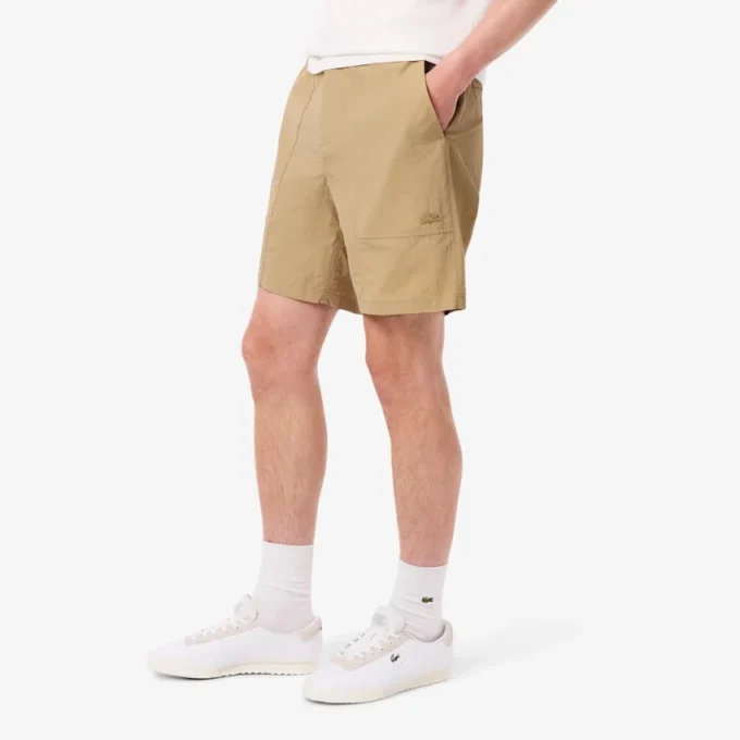 Pantalones cortos de nylon repelentes al agua y resistentes al viento para hombre