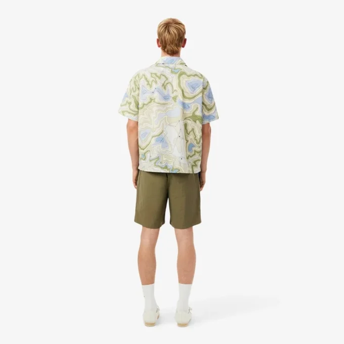 Pantalones cortos de nylon repelentes al agua y resistentes al viento para hombre