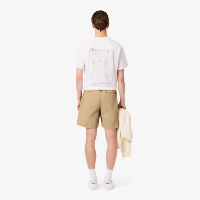 Pantalones cortos de nylon repelentes al agua y resistentes al viento para hombre