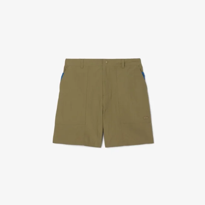 Pantalones cortos de nylon repelentes al agua y resistentes al viento para hombre
