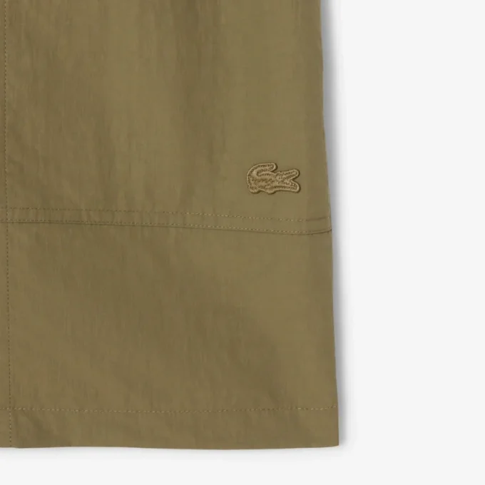 Pantalones cortos de nylon repelentes al agua y resistentes al viento para hombre