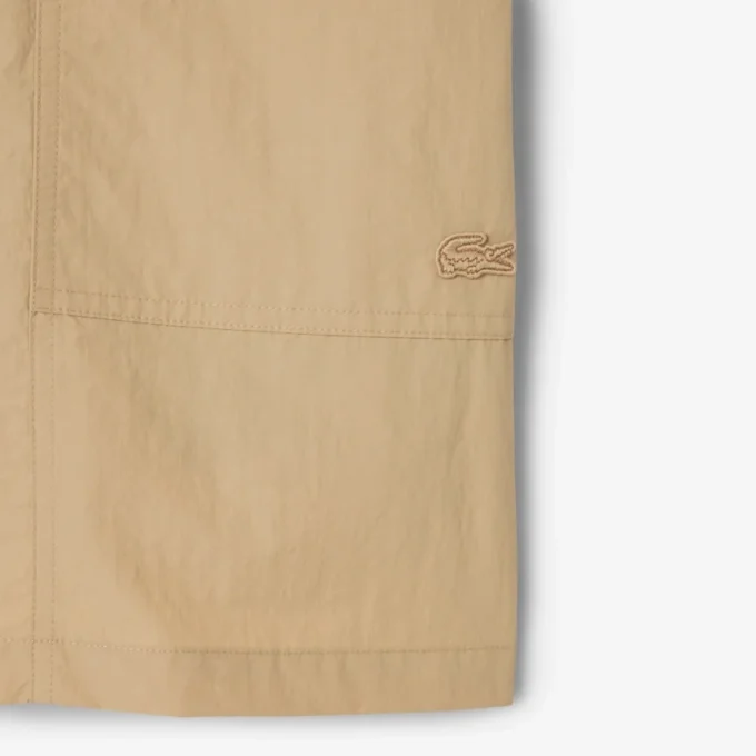 Pantalones cortos de nylon repelentes al agua y resistentes al viento para hombre