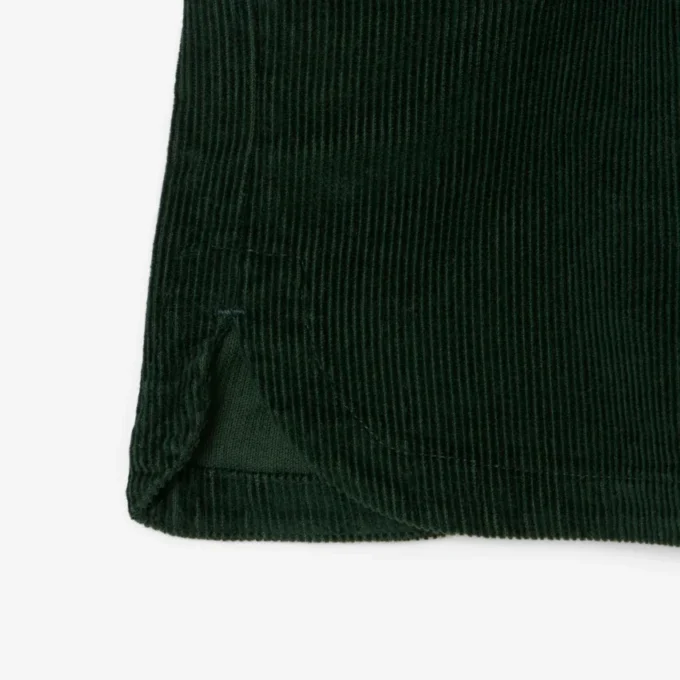 Pantalones cortos de pana de corte holgado para mujer