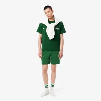 Pantalones cortos de pijama de algodón suave para hombre