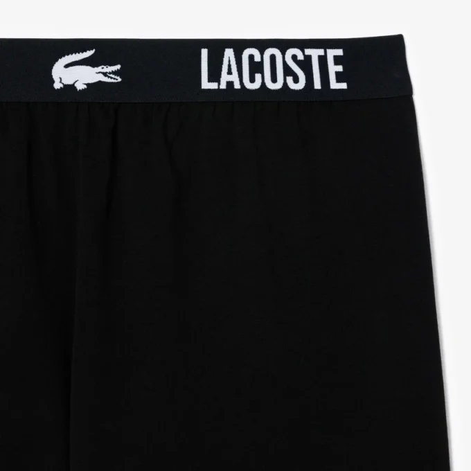 Pantalones cortos de pijama de algodón suave para hombre