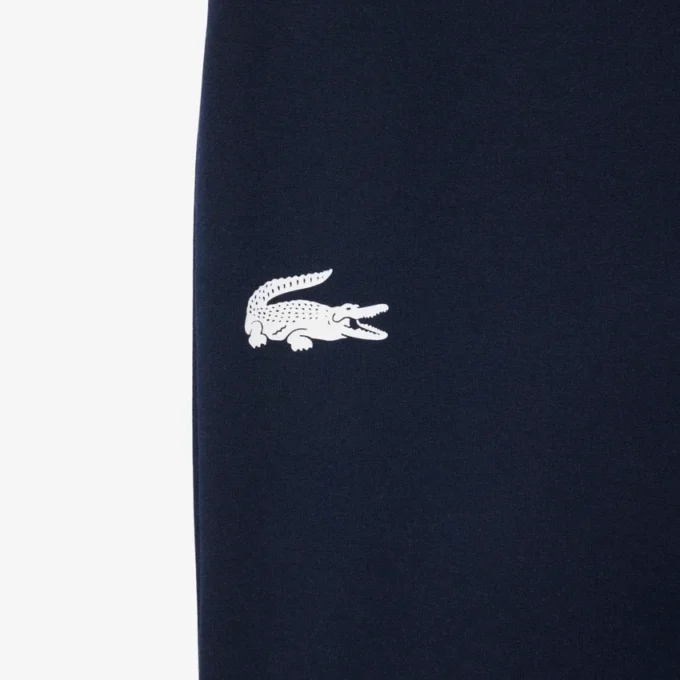 Pantalones cortos de pijama de felpa de corte recto para hombre