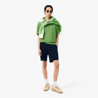 Pantalones cortos de piqué de corte holgado