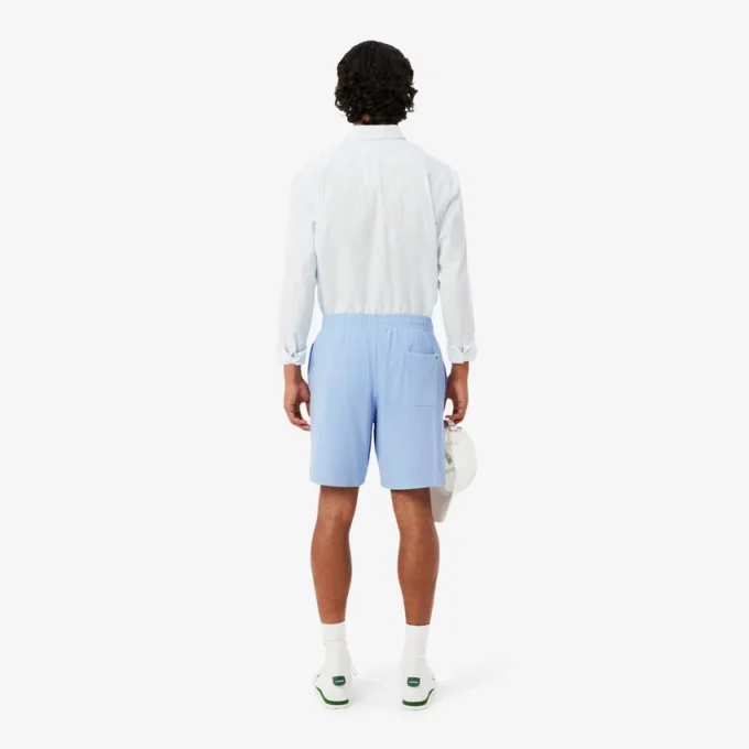 Pantalones cortos de piqué de corte holgado