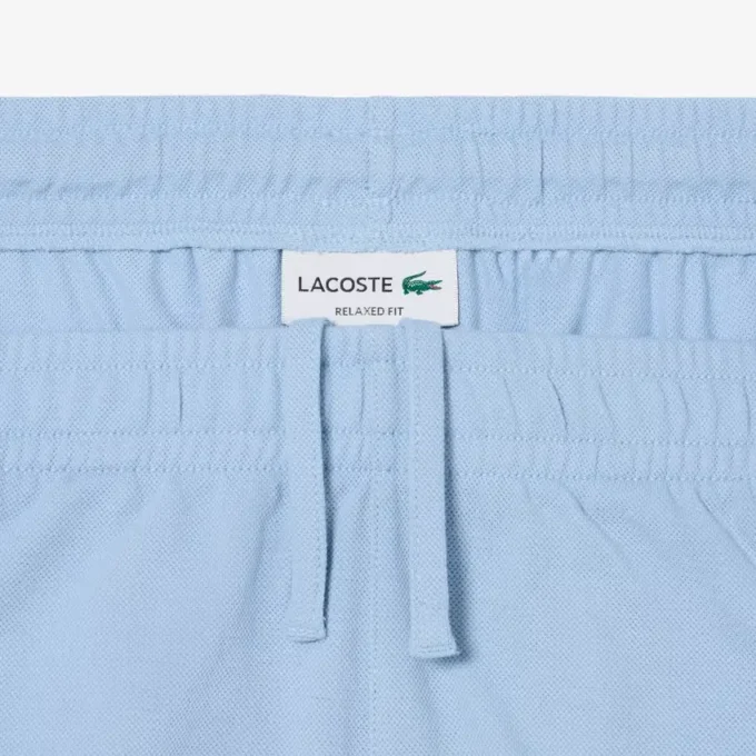 Pantalones cortos de piqué de corte holgado